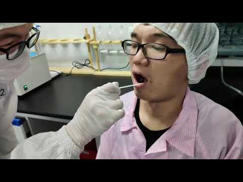 видео компании около Introduction to the use of throat swabs