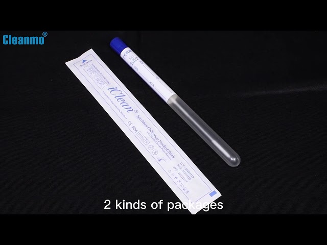 видео компании около Disposable Nasal Flocked Swabs / Nylon Fiber DNA Buccal Swabs CM-FS913